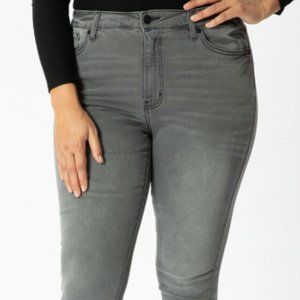 PLUS SIZE KANCAN HIGH RISE SUPER SKINNY JEAN